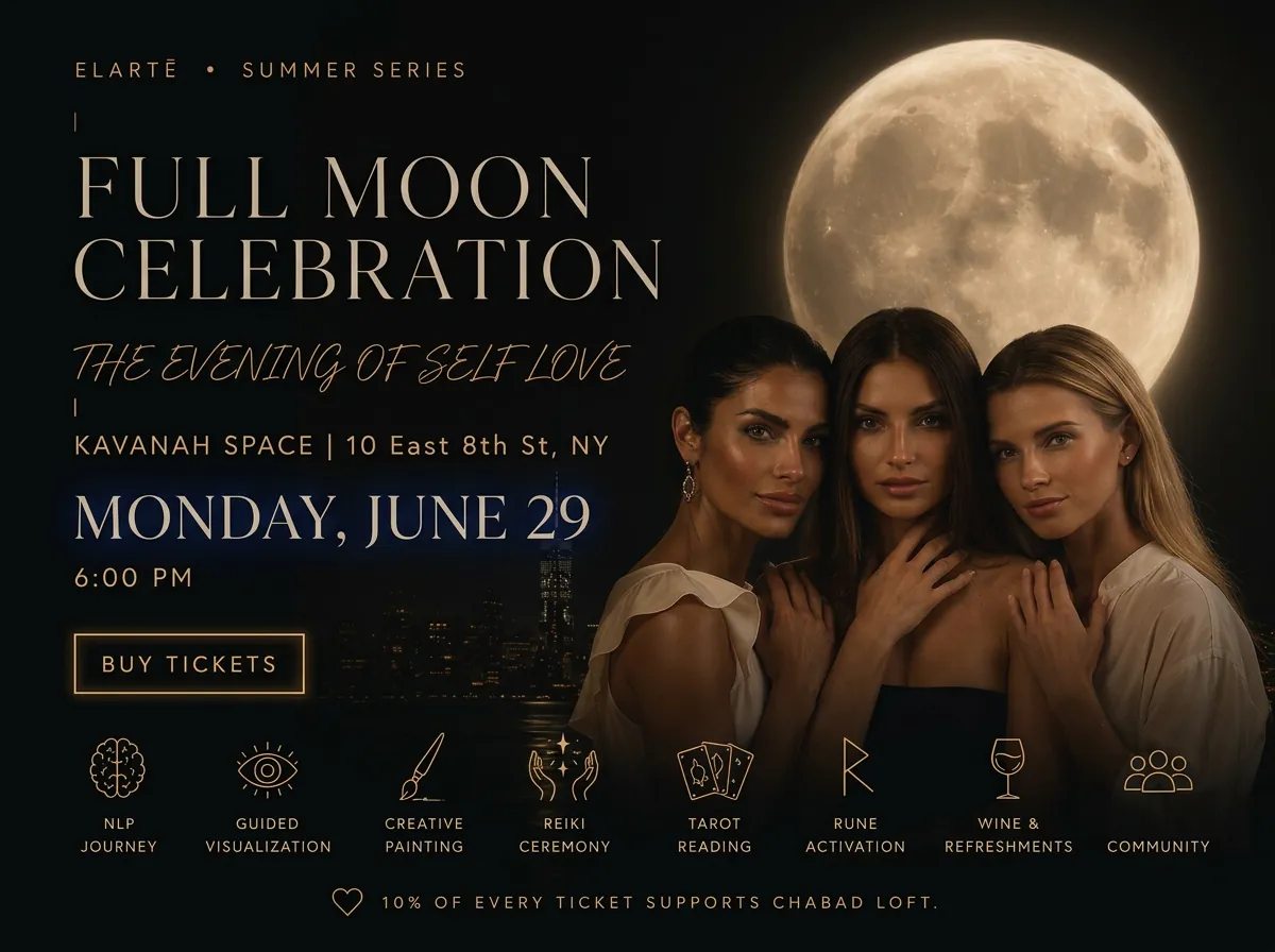 Full Moon Celebration — A Night of Self-Love · June 29, NYC